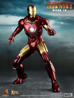 the iron man figure is shown in this promotional image from sideshow studios, which has been