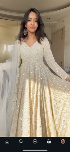 Long Anarkali Dress, Design Kurta, Simple Lehenga, Lehenga Designs Simple, Traditional Indian Dress