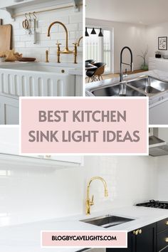 the best kitchen sink light ideas to brighten up any room in your home or apartment