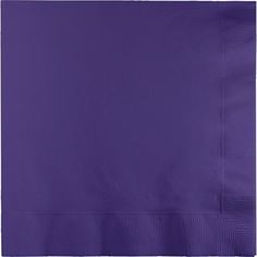 purple paper napkins on white background