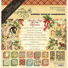 the paper boutique christmas graphic kit