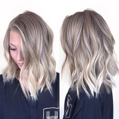 Blonde Hair With Grey Highlights, Perfect Balayage, Balayage On Dark Hair, Balayage Hair Color Ideas, The Right Hairstyles, Balayage Hair Color, Red Balayage, Hair Shadow, Hair Brunette