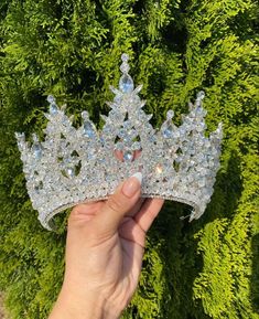 Big Quince Crowns, Xv Crowns, Crowns For Quinceanera, Cinderella Crown, Quinceanera Crowns, Sweet 16 Crowns