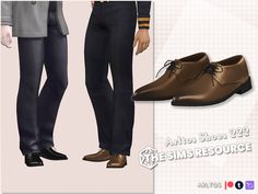 an image of a pair of men's shoes and pants for the simss