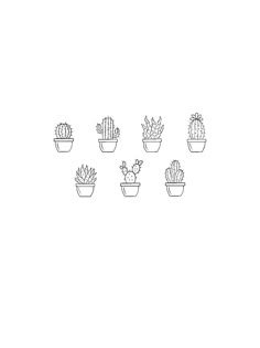 Minimal tattoos cactus Mini Tattoos Cactus, Small Cactus Drawing, Tattoo Ideas Cactus, Cactus Small Tattoo, Minimalist Succulent Tattoo, Cactus Drawing Tattoo, Cactus Matching Tattoo, Small Tattoos Cactus, Small Cactus Tattoo With Flower