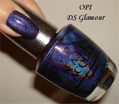 This is one of my favourite holos to wear. It's from the old OPI Designer Series collection. nails Opi Nail Polish, Holographic Nails