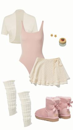 Ballerina Workout, Cute Christmas Outfits, Ballerina Style, Dancers Outfit, Ballet Clothes, Pink Life, Vintage Fits, Perfect Wardrobe