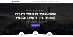 the wordpress theme is clean and ready to be used for your website or blog