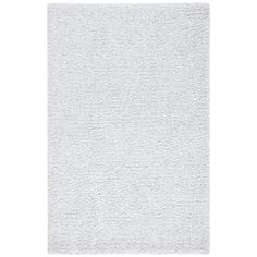 a white rug on a white background