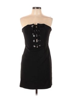 NBD Cocktail Dress Size: Large Black Dresses - used. 63% POLYESTER, 33% RAYON, 4% ELASTANE, Mini, Strapless, Short, Strapless | NBD Cocktail Dress: Black Dresses - Size Large Cocktail Dress Black, Small Black Dress, Black Cocktail, Black Cocktail Dress, Black Dresses, Large Size Dresses, Dress Black, Cocktail Dress, Women Handbags