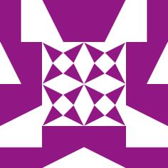 an abstract purple and white design on a plain background that resembles the shape of a star