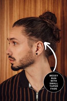 Men Long Hair Professional, Low Undercut Men Long Hair, Men’s Long Hair Shaved Sides, Men Long Hair Sidecut, Men’s Long Hair Fade, Low Taper Fade Man Bun, Man Bun Undercut Curly, Man Bun Taper, Low Taper With Long Hair