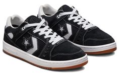 Converse AS-1 Pro 'Black White Gum' A04144C Ropa Punk Rock, Wwe T Shirts, Flannel Sweatshirt, Low Top Shoes, Boys Backpacks, New Rock, Pro Black, Swag Shoes, Silver Shoes