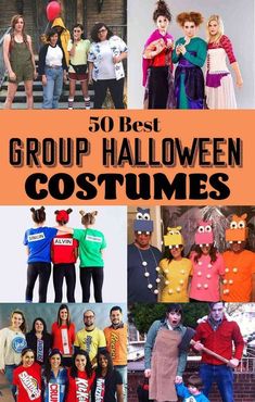 the best group halloween costumes for adults and children