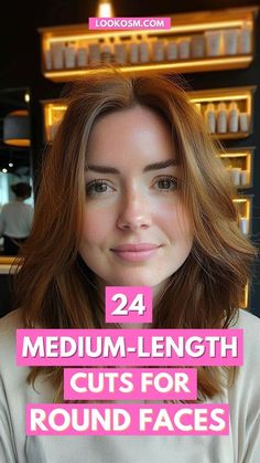 Haircut For Round Face Shape Women, Trendy Women Haircut, Haïr Cut For Medium Length Hair, Bob Cut Medium Length, Haircut For Women Round Face, Medium Haircut Ideas For Women, Round Shape Face Haircut, Perfect Haircut For Round Face, Collarbone Length Hair Round Face