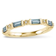 Chic and modest, this customized ring by ArtCarved® is an accessory she’ll want to wear often. Crafted in your choice of metal, this stackable style features an alternating design of the 4.0 x 2.0mm baguette-cut birthstone you select and petite round cubic zirconia. Polished to a bright shine, this ring shimmers on its own or paired with your favorite looks. Sterling silver rings cannot be resized after purchase. Mothers Ring 4 Stone, Simple Birthstone Rings, Vintage Birthstone Ring, Stackable Mothers Rings Birthstones, Baguette Birthstone Ring, February Birthstone Rings, Stackable Mothers Rings, Birth Stone Rings For Mom, Two Birthstone Ring