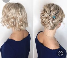 Short Hair 40, Medium Wedding, Wedding Hairstyles For Short Hair, Short Bridal Hair, Wedding Updos, Best Wedding Hairstyles, Short Wedding Hair, Short Hair Color, Penteado Cabelo Curto