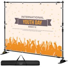 an image of a youth day event banner