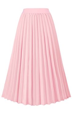 PRICES MAY VARY. Material: 95%Polyester,5%Cotton, Pleated A-Line High Waist Swing Flare Midi Skirt,lightweight, breathable,and flowy Features: high waist, elastic waistband, pleated, A-line, solid, maxi skrit, midi skrit. Elastic pleated waist and soft fabric, comfortable to wear Occasion - The modest women skirt great for Summer,Spring,Fall,Daily,Casual,Date,Party,Beach,Vacation,At Home,Easy to match all kinds of tops This classic pleated skirt goes with everything. It is perfect for camisole o Pink Pleated Maxi Skirt, Pink Long Skirt, Long Pink Skirt, Flare Midi Skirt, Elegant Skirts, High Waist Pleated Skirt, Pink Maxi Skirt, Modest Women, Pink Midi Skirt