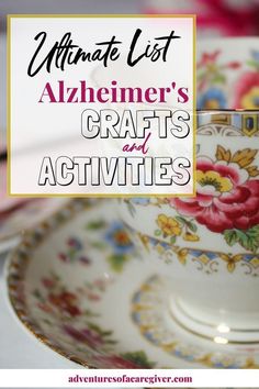 Over 75 activities and crafts for Alzheimer's and dementia patients Birthday Craft Ideas, Nursing Home Crafts, Stimulating Activities, Craft Ideas For Adults, Birthday Craft