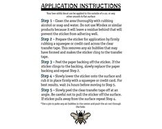 the instructions for how to use an application instructions page with pictures on it