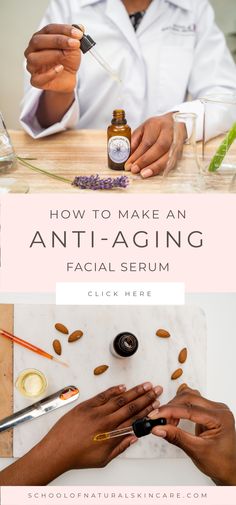 Natural Skin Care Ingredients, Green Tea Face, Diy Beauty Treatments, Natural Beauty Recipes, Essential Oil Mixes, Aging Serum, Diy Cosmetics