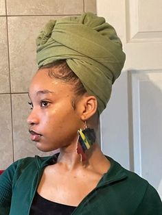 Headwrap Bun, Headscarf Hairstyles, Black Hair Texture, Head Hairstyles, Bohemian Braided Hair, Texture Hairstyles, Bohemian Braid, Scarf Veil, Headwrap Styles