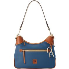 Crafted from our all-new European pebble grain leather known for its iconic texture, now with a more lightweight and irresistibly buttery feel. A structured shoulder bag accented with crisp Vacchetta leather details with an exterior pocket perfect for your phone. Structured Shoulder, Key Hook, Satchel Tote, Dooney And Bourke, Leather Hobo Bag, Dooney Bourke Handbags, Dooney & Bourke, Everyday Bag, Leather Hobo