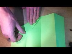 How to fold a RHOMBUS from A4 paper.