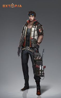 a character from the video game overwatch standing in front of a gray background with text that reads extrapa