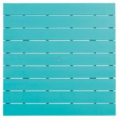 a blue wall with horizontal lines on the bottom and an object in the middle that appears to be floating