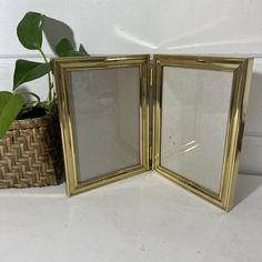 Vintage Brass Bi Fold Picture Frame | 5 x 7 Measurements- see pictures! *This item is in pre-owned, vintage condition. All of our items have a past life. We report damage when we notice it but please understand that these items are passed along and that is why we love them. While I've checked it and have listed all details here, there may be an imperfection here or there due to its age. WE DO NOT ACCEPT RETURNS.  *Due to differences in screen settings, colors may slightly differ between photos and physical product. Message me with any questions! Home Decor Pictures, Past Life, Picture Display, See Picture, Vintage Brass, Picture Frame, Picture Frames, Im Not Perfect, Home And Living