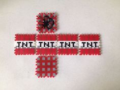 a cross made out of beads with the words that th th th th th on it