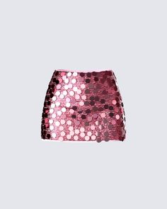 Philo Pink Sequin Mini Skirt Pink Sequence Skirt, Trendy Sequin Mini Skirt, Trendy Sequined Mini Skirt, Trendy Mini Skirt With Sequins, Trendy Sequin Skirt For Party Season, Contrast Sequin Summer Skirt, Summer Skirt With Contrast Sequin, Contrast Sequin Skirt For Summer, Disco Mini Skirt With Contrast Sequin