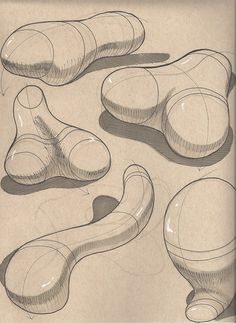 an image of sketches of shoes and footwear