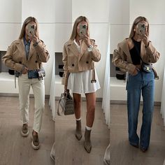 Zara Outfit, Casual Chic Outfit, Autumn Outfit, Mom Outfits, Look Fashion, Chic Outfits, Spring Outfits, Stylish Outfits, New Fashion