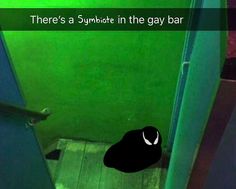 there's a symbol in the gay bar