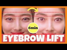 Eyebrow Lift Massage, Eye Lift Massage, Eyelid Massage, How To Lift Eyelids Naturally, Lift Eyelids, Big Eyelids, Eyes Yoga, Yoga Face, Bigger Eyes