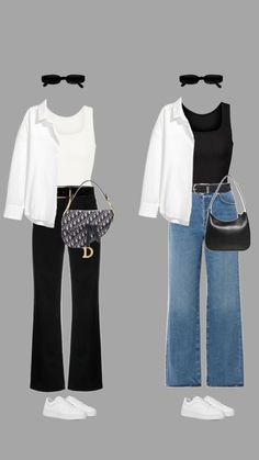 Korean Outfit Street Styles, University Outfit, Uni Outfits, Abayas Fashion, Casual Summer Outfit, Winter Fashion Outfits