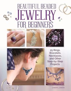 Discover just how easy it is to make your own gorgeous beaded jewelry with readily available semi-precious beads and stones! Beautiful Beaded Jewelry for Beginners shows you how to create fantastic day and evening pieces--necklaces, chokers, bracelets, cuffs, brooches, earrings, and rings--that will brighten up any outfit. Crafting expert Cheryl Owen offers 25 stunning designs that can be created in just a matter of hours, and explains every simple technique you need to get started. Each project is presented in full step-by-step detail, showing you exactly what to do. Spades Tattoo, Jewelry For Beginners, Making Beaded Jewelry, Beaded Wedding Jewelry, Jewelry Making Books, Making Jewelry For Beginners, Tying Knots, Jump Ring Jewelry, Beautiful Beaded Jewelry