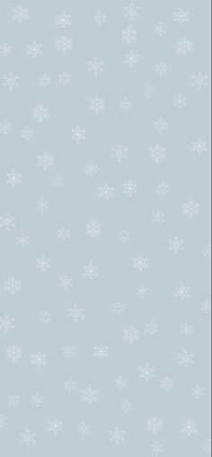 a blue background with white snowflakes on it