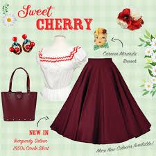 ronni nicole skirts - Google Search 1950s Circle Skirt, Pinup Skirt, Rockabilly Skirt, 1950s Skirt, 1950’s Style, 1950’s Fashion, Circle Skirts, So Deep