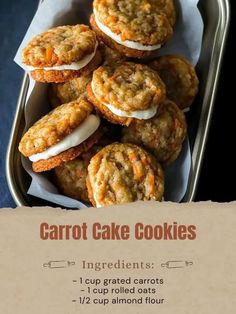 Carrot Cake Cookies – Delish Food