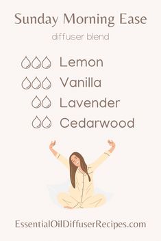 Vanilla Lavender, Doterra Diffuser Blends, Essential Oils Health