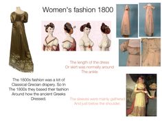 My 1800's slideshow Ancient Greek Dress, Greek Dress, 1800s Fashion, Dresses