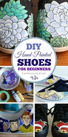 hand painted shoes for beginners