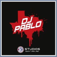 the logo for dj pablo studios, an artist's studio in texas