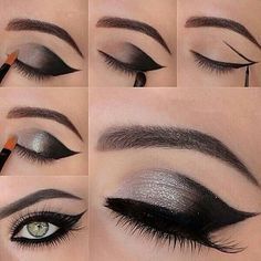 Machiaj Smokey Eyes, Seductive Eyes, Pretty Eyeshadow, Mekap Mata, Makeup Tip, Smink Inspiration, Makijaż Smokey Eye, Eye Makeup Tips