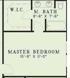 the floor plan for a two bedroom apartment with an attached bathroom and living room area