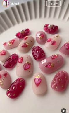 Korean Nails, Really Cute Nails, Kawaii Nails, Dream Nails, Funky Nails, Pretty Acrylic Nails, Dope Nails, Cute Acrylic Nails